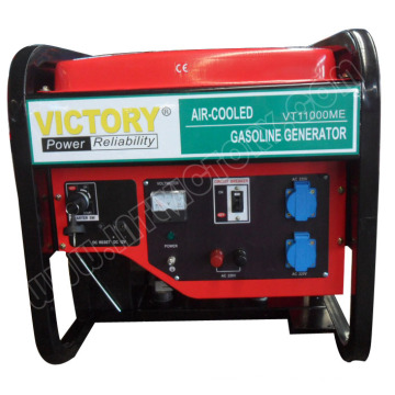 10kVA Gasoline Twin-Cylinder Electric Generator for Home Use with CE/Soncap/Ciq Certifications